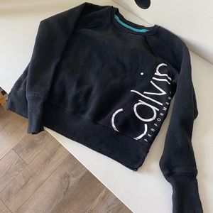 Calvin Klein cropped sweatshirt